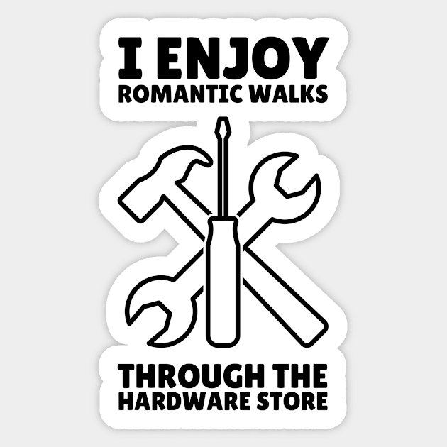 Hardware Tool Handyman Dad Sticker by The WYLD Tribe